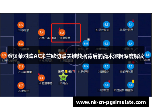 登贝莱对阵AC米兰欧协联关键数据背后的战术逻辑深度解读 登贝莱对阵AC米兰欧协联关键数据背后的战术逻辑深度解读